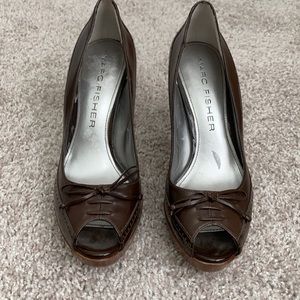Brown 4 inches heels